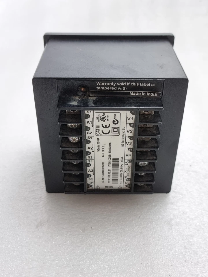 Used Working Schneider Electric Conzerv EM6433 Energy Meter EM6433 Free Ship
